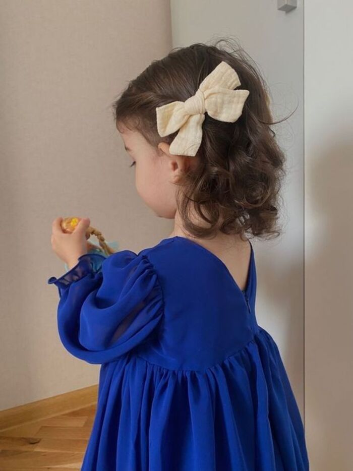 Kiểu tóc cho xoăn Hàn Quốc nhẹ nhàng cho bé gái 9 tuổi