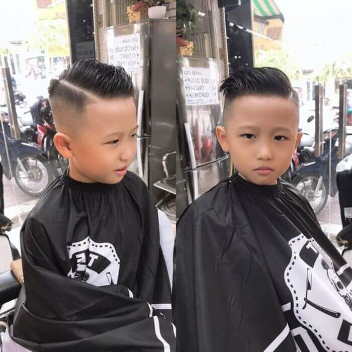 Lưu ý khi cắt tóc cho bé trai 8 tuổi