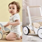 Xe tập đi bằng gỗ có tốt không? Kinh nghiệm chọn xe tập đi an toàn cho bé