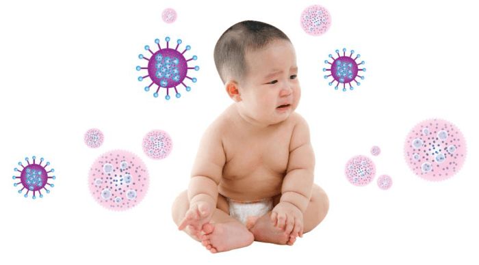 Vì sao bé sinh mổ dễ có hệ miễn dịch yếu