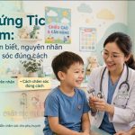 Hội chứng Tic ở trẻ em: Dấu hiệu nhận biết, nguyên nhân và cách chăm sóc đúng cách