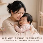 Bé Bị Viêm Phế Quản Mãi Không Khỏi: 5 Sai Lầm Cần Tránh Khi Chăm Sóc Trẻ